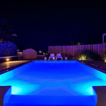 Beautiful Santorini Villa 3 Bedrooms Villa Phos Private Pool Lovely Sea View Exo Gialos